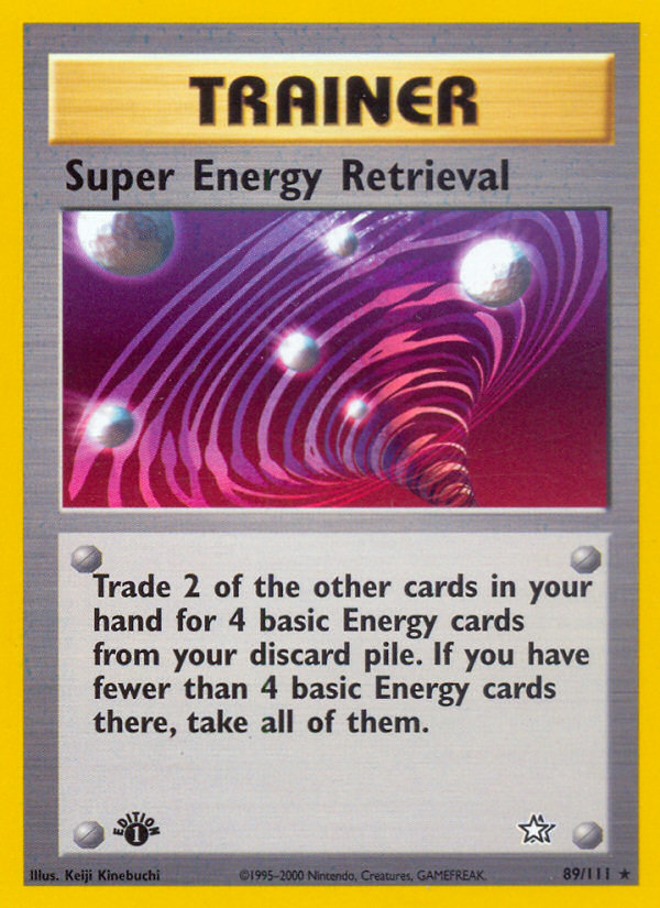 Recuperación de súper energía (89/111) [Neo Genesis 1.a edición] 