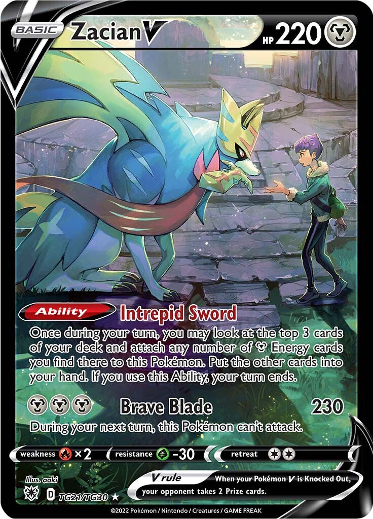 Zacian V (TG21/TG30) [Espada y escudo: Resplandor astral] 