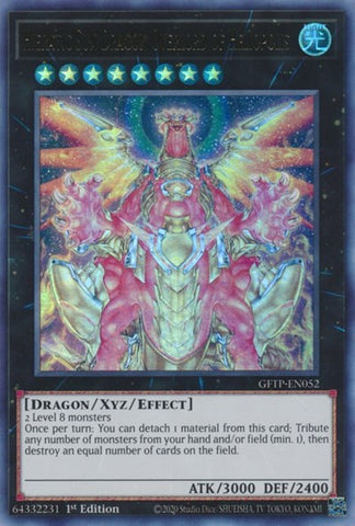 Señor Supremo del Dragón Sol Hierático de Heliópolis [GFTP-EN052] Ultra Raro 