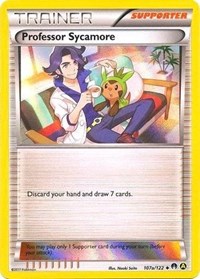Profesor Sycamore (107a/122) (Promoción de arte alternativo) [XY: BREAKpoint] 