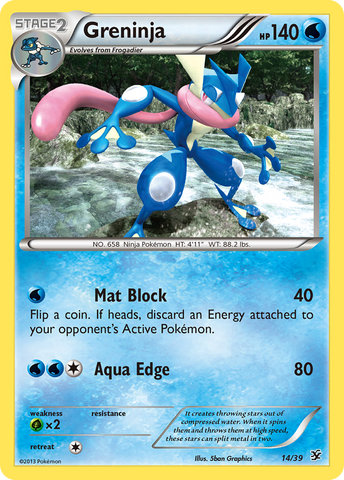 Greninja (14/39) [XY: Conjunto inicial de Kalos] 
