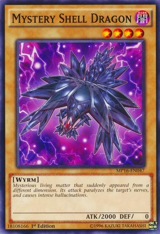 Dragón Caparazón Misterioso [MP16-EN047] Común 