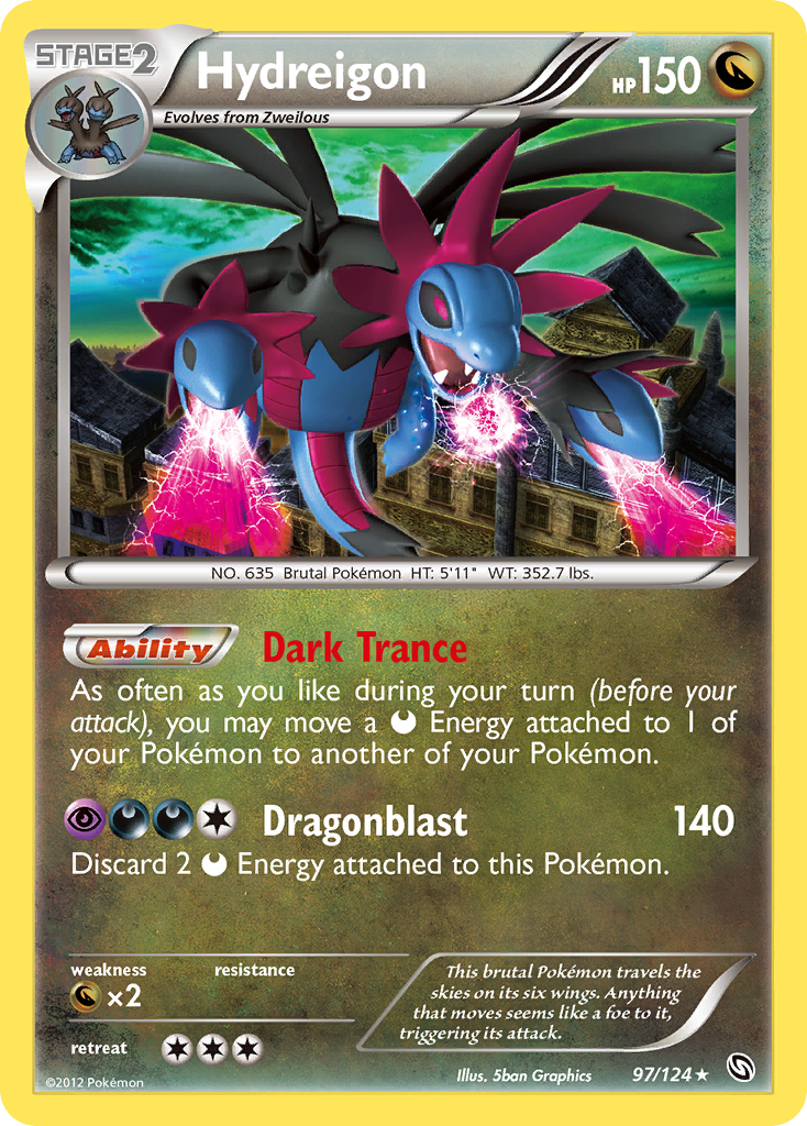 Hydreigon (97/124) [Blanco y negro: Dragones exaltados] 
