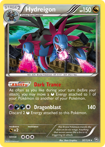 Hydreigon (97/124) [Blanco y negro: Dragones exaltados] 