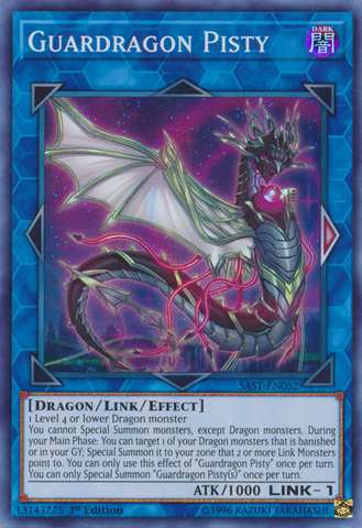 Guardragon Pisty [SAST-EN052] Súper Raro 