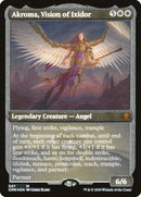 Akroma, Visión de Ixidor (Grabada) [Commander Legends] 