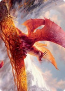 Tarjeta Goldspan Dragon Art (firma estampada en oro) [Serie de arte Kaldheim] 