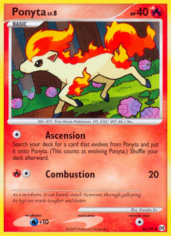Ponyta (46/99) [Platino: Arceus] 