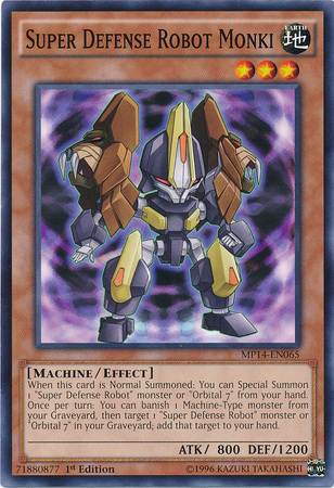 Robot de súper defensa Monki [MP14-EN065] Común 