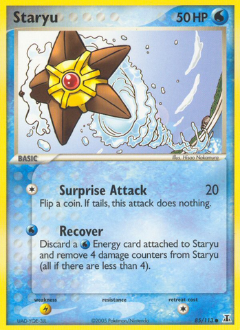 Staryu (85/113) [EX: Especie Delta] 