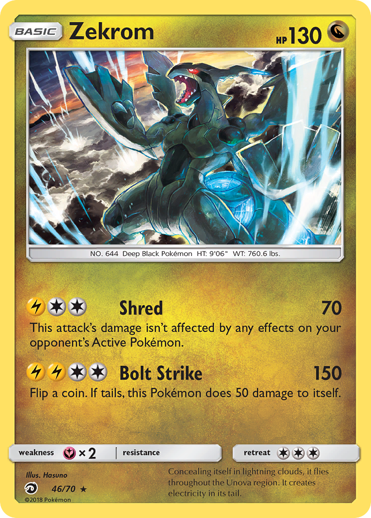 Zekrom (46/70) [Sol y Luna: Majestad del Dragón] 
