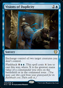 Visiones de duplicidad [Innistrad: Midnight Hunt Commander] 