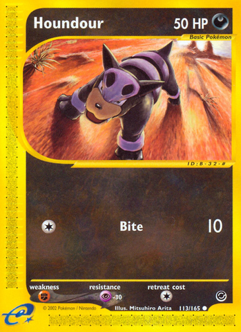 Houndour (113/165) [Expedición: Conjunto básico] 