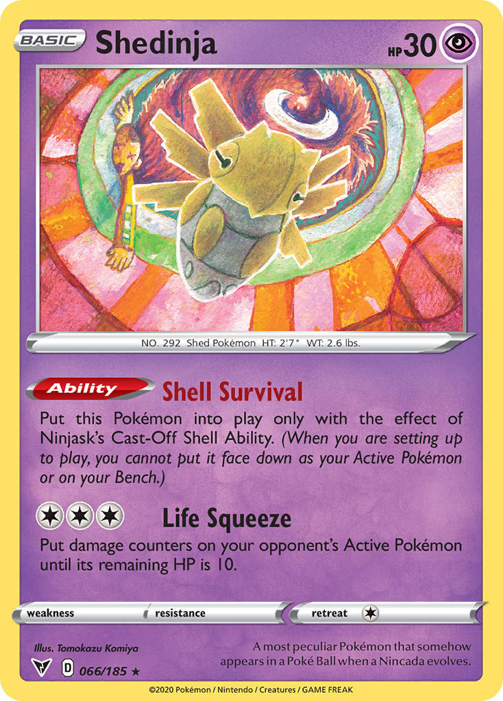 Shedinja (066/185) [Espada y escudo: voltaje vivo] 