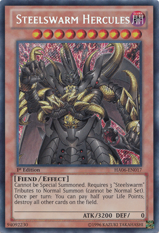 Hércules Horda de Acero [HA06-EN017] Secreto Raro 