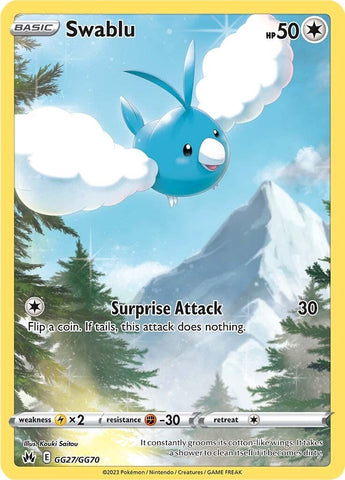 Swablu (GG27/GG70) [Espada y escudo: Crown Zenith] 
