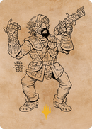 Jan Jansen, tarjeta artística Chaos Crafter (estampada en oro) [Commander Legends: Battle for Baldur's Gate Art Series] 