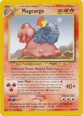 Magcargo (33/64) [Neo Revelación ilimitada] 
