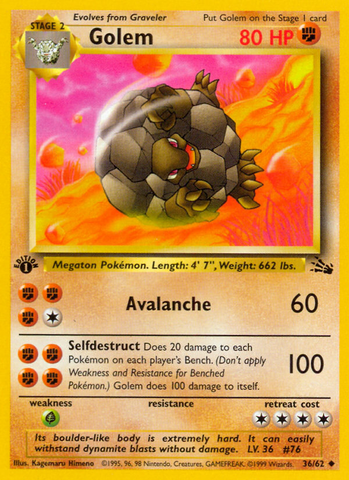 Golem (36/62) [Fósil 1.ª edición] 