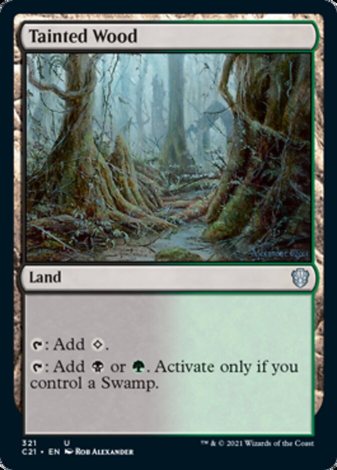 Madera contaminada [Commander 2021] 