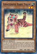Tigre bebé Amazoness (azul) [LDS1-EN023] Ultra raro 