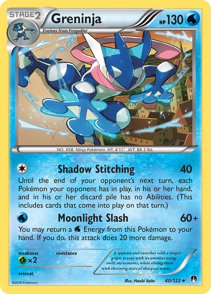 Greninja (40/122) [XY: Punto de ruptura] 
