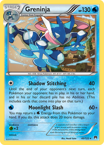 Greninja (40/122) [XY: Punto de ruptura] 