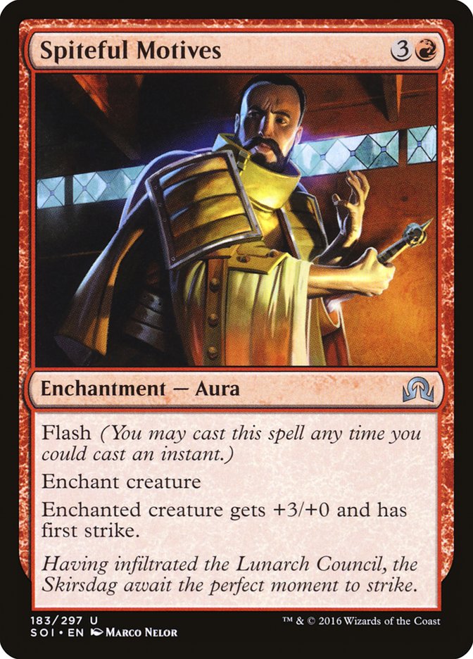 Motivos rencorosos [Sombras sobre Innistrad] 