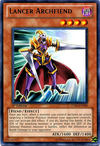 Lancer Archidemonio [STBL-EN009] Raro 