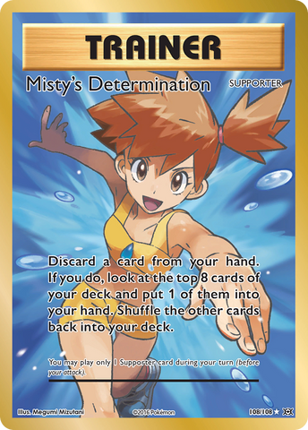 La determinación de Misty (108/108) [XY: Evoluciones] 