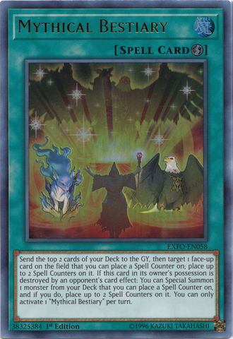 Bestiario Mítico [EXFO-EN058] Ultra Raro 