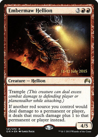 Embermaw Hellion [Promociones de presentación de Magic Origins] 