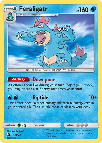 Feraligatr (24/70) [Sol y Luna: Majestad del Dragón] 