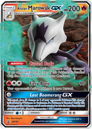 Alolan Marowak GX (SM187) [Sol y Luna: Promociones de Black Star] 