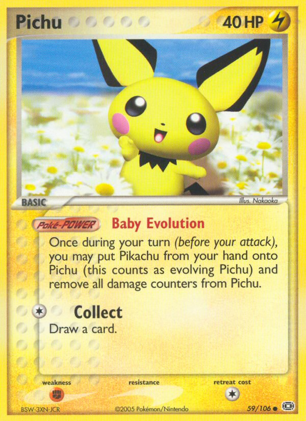 Pichu (59/106) [EX: Esmeralda] 