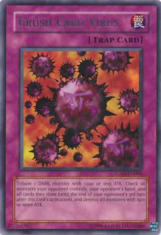 Virus de la tarjeta aplastante [TU01-EN006] Raro 