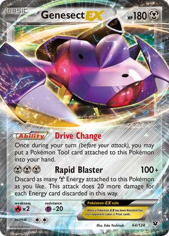 Genesect EX (64/124) [XY: Destinos en colisión] 
