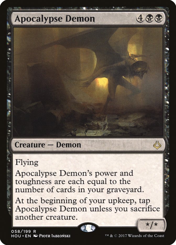 Demonio del Apocalipsis [Hora de la devastación] 