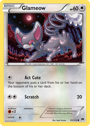 Glameow (93/122) [XY: Punto de ruptura] 