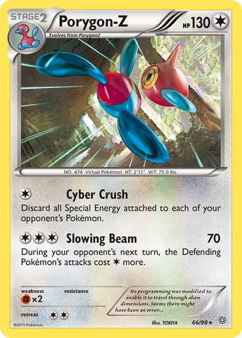 Porygon-Z (66/98) [XY: Orígenes antiguos] 