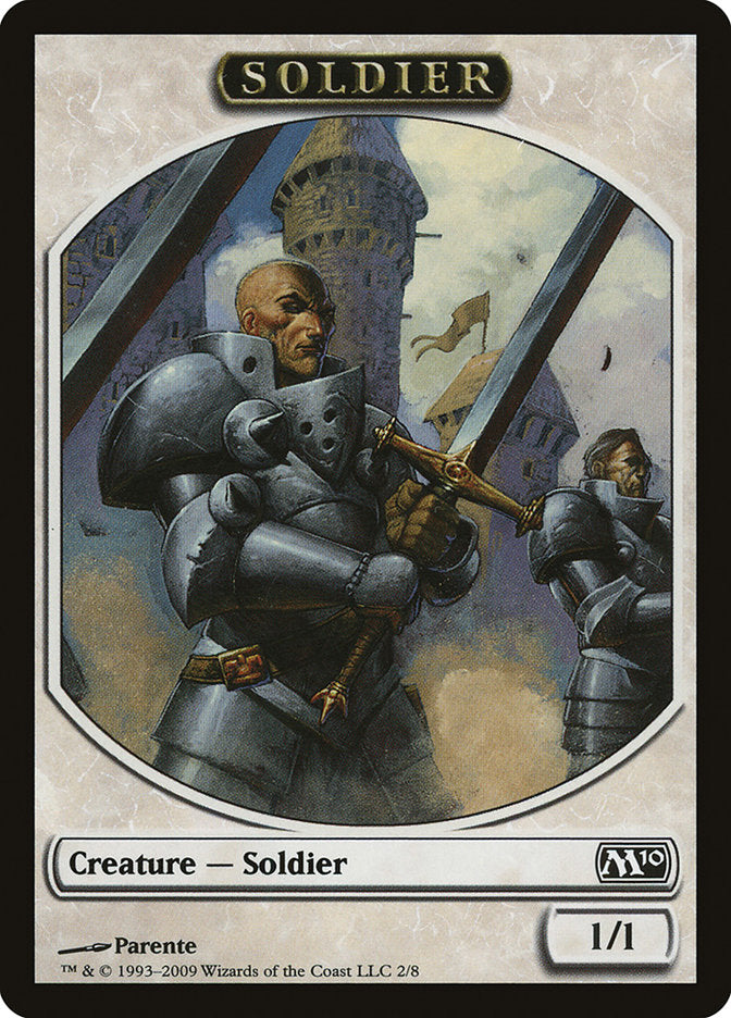 Ficha de soldado [Fichas Magic 2010] 