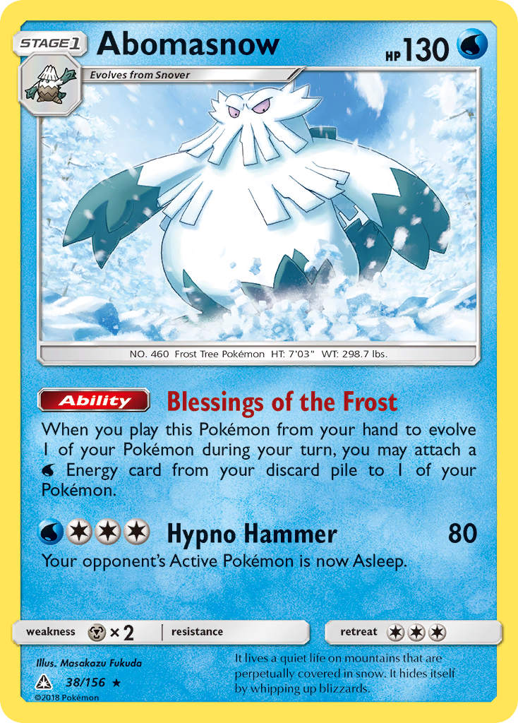 Abomasnow (38/156) [Sol y Luna: Ultra Prisma] 