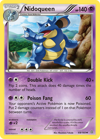 Nidoqueen (68/160) [XY: Choque primigenio] 