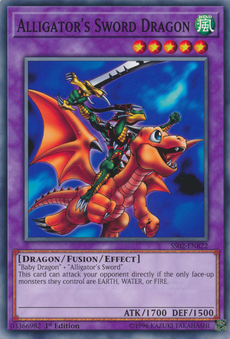 Dragón espada de cocodrilo [SS02-ENB22] Común 