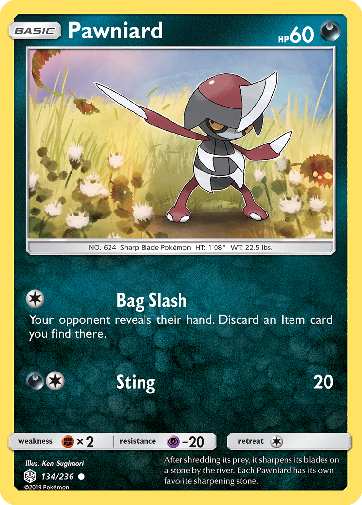 Pawniard (134/236) [Sol y Luna: Eclipse cósmico] 