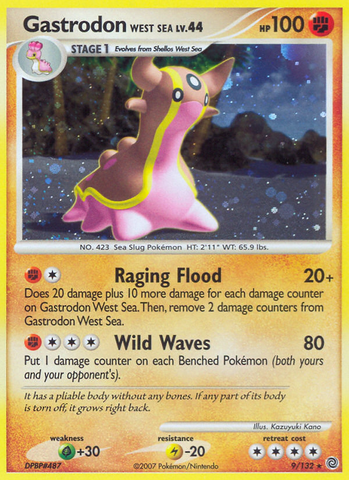 Gastrodon Mar del Oeste (9/132) [Diamante y Perla: Maravillas secretas] 