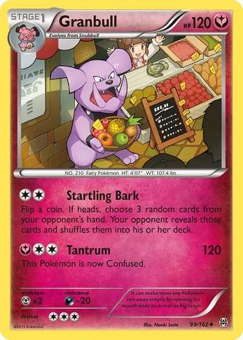 Granbull (99/162) [XY: AVANCE] 