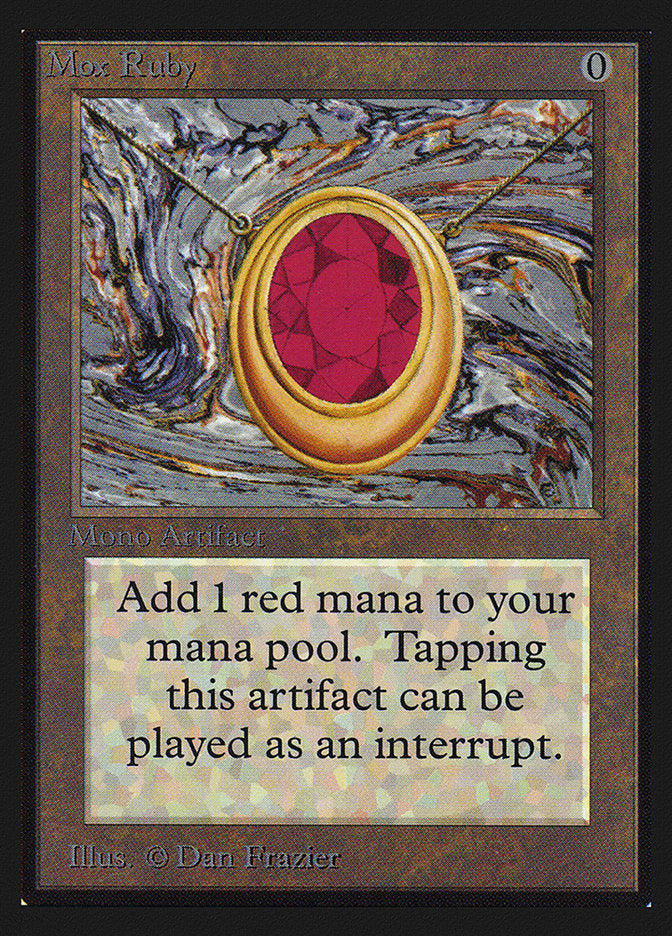 Mox Ruby [Edición de coleccionista internacional] 
