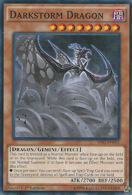 Dragón Tormenta Oscura [SR02-EN012] Común 