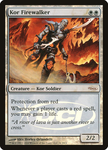 Kor Caminante de fuego [Wizards Play Network 2010] 